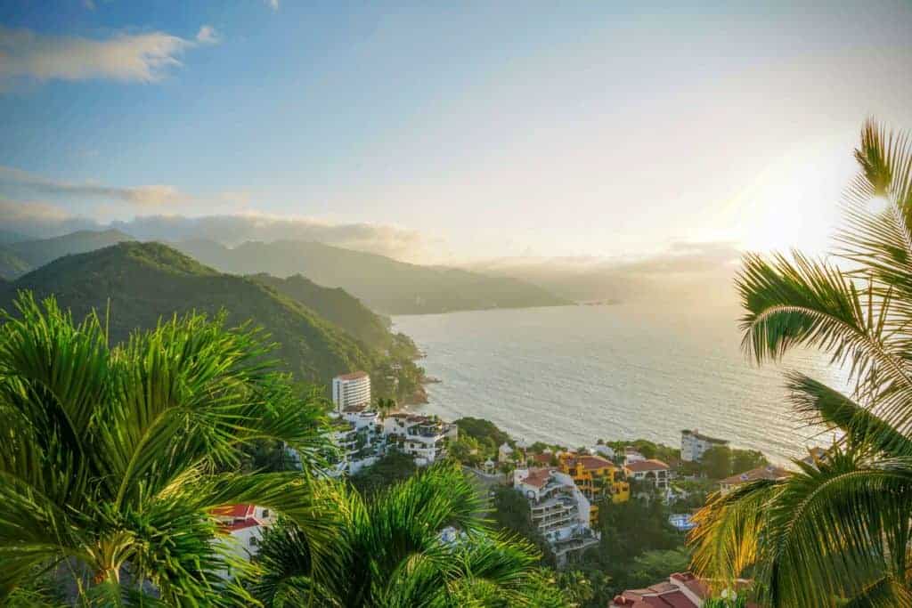 Puerto Vallarta has some magnificent panoramic views from the hills. 