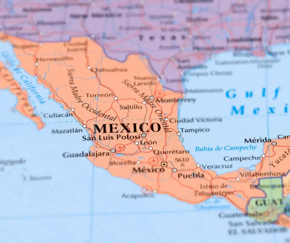 Mexico Map