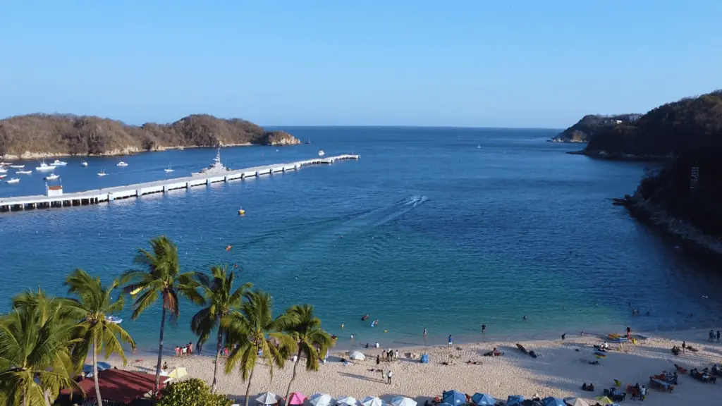 Huatulco beaches are some of the prettiest in Mexico