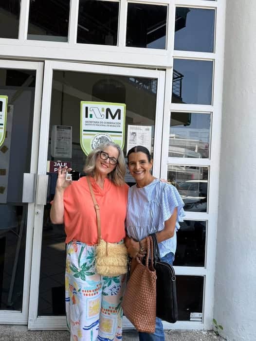 our client obtaining her residency visa