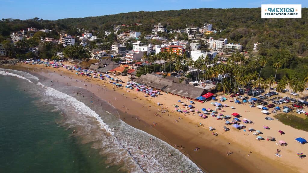 The shoreline of Chacala is long, and the beaches are never too crowded