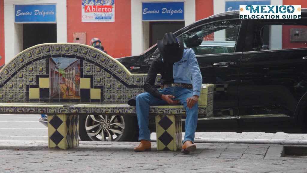 I love this picture we took of a random cowboy in Atlixco.