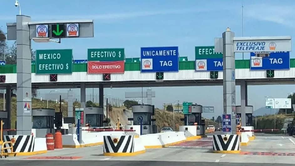 toll booths in Mexico